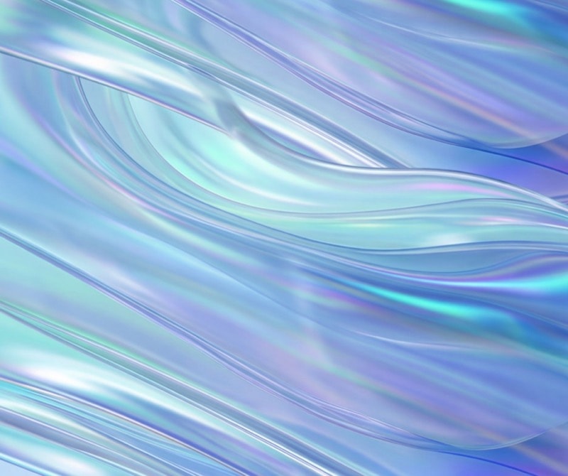 Iridescent waves visual panel 4
